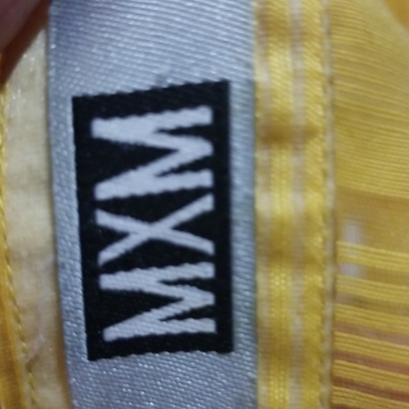 XL Yellow Cap sleeved shirt - Picture 5 of 5